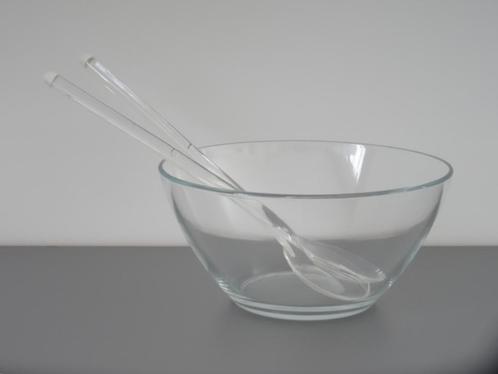 Arcoroc Cosmos saladeschaal + Per Alimenti slacouvert, nieuw, Huis en Inrichting, Keuken | Keukenbenodigdheden, Nieuw, Ophalen of Verzenden