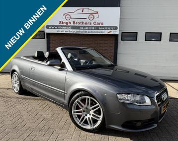 Audi A4 Cabriolet 2.0 TFSI 200pk S-Line AUT LEER NAVI XENON  beschikbaar voor biedingen