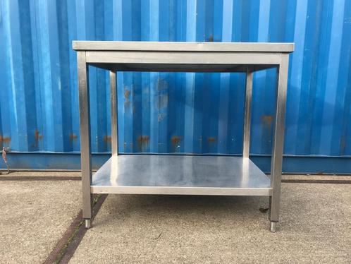 2x Kleine rvs werktafel -- prijs = per stuk !, Huis en Inrichting, Keuken | Keukenelementen, Minder dan 100 cm, Ophalen