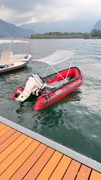 rubberboot Quicksilver heavy duty 380 etec 25pk inc trailer, Watersport en Boten, Ophalen, Overige materialen, Zo goed als nieuw