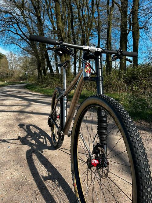 Titanium Lynskey M290 “Gold Edition”, Fietsen en Brommers, Fietsen | Mountainbikes en ATB, Zo goed als nieuw, Overige merken, Hardtail