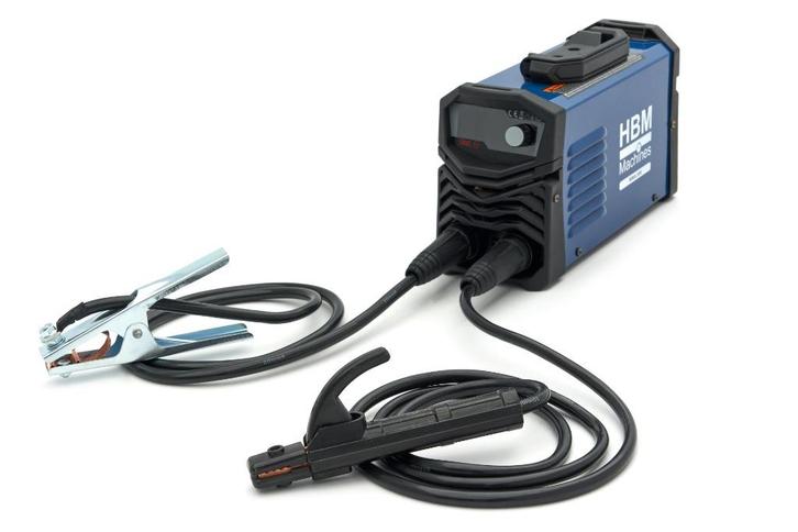 HBM MMA 200 Lasapparaat, Doe-het-zelf en Verbouw, Gereedschap | Lasapparaten, Zo goed als nieuw, Elektroden, Minder dan 150 ampère