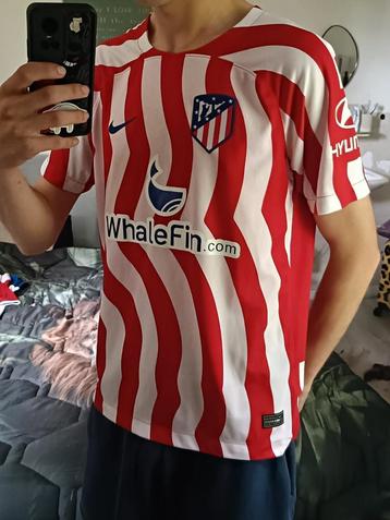 Nike Atlético de Madrid #6 Griezmann Thuis Shirt 2022/23 beschikbaar voor biedingen
