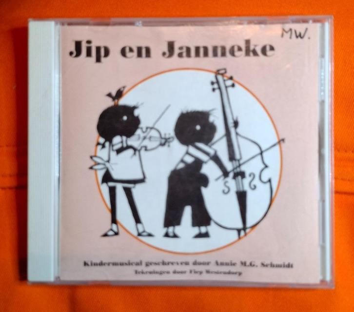 Annie MG Schmidt Jip en Janneke musical Fluitje van een cent, Cd's en Dvd's, Cd's | Kinderen en Jeugd, Zo goed als nieuw, Ophalen of Verzenden