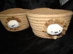 2 mandjes Prenatal leeuw, Overige materialen, Mand, Rond, Nieuw