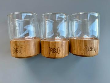 3x RBL theeglazen 200 ml zo goed als nieuw beschikbaar voor biedingen