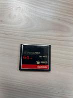 Sandisk Extreme PRO 64GB CF Card - 160MB/s, Audio, Tv en Foto, Fotografie | Geheugenkaarten, Gebruikt, Ophalen of Verzenden, 64 GB