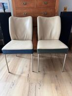 Bert Plantagie desing Stoelen - Set van 2, Huis en Inrichting, Stoelen, Gebruikt, Twee, Blauw, Leer