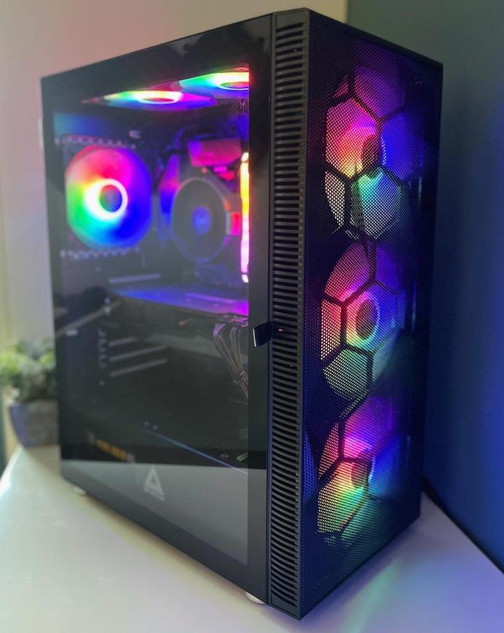 RGB Gaming PC - AMD, Gigabyte, Computers en Software, Desktop Pc's, Nieuw, 4 Ghz of meer, SSD, 16 GB, Met videokaart, Gaming, Ophalen