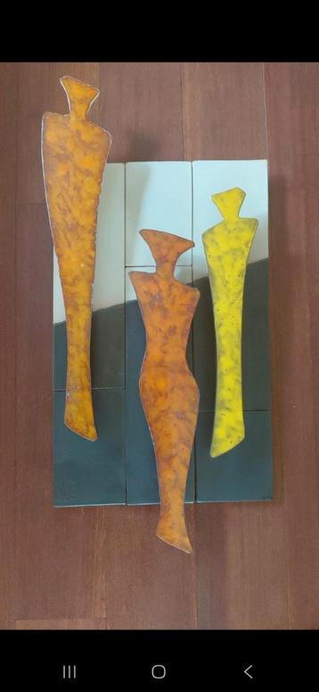 Abstract keramisch wandpaneel - Kunst aan de muur beschikbaar voor biedingen
