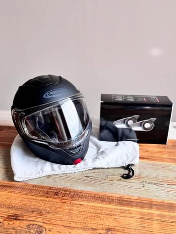Caberg Horus systeemhelm + Sena 20S EVO bluetooth headset beschikbaar voor biedingen