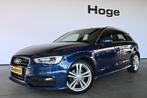 Audi A3 Sportback 1.4 TFSI CoD Ambition S-Line Clima Navigat, Auto's, Gebruikt, Blauw, Origineel Nederlands, Onderhoudsboekje
