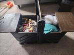 Fournituren box, Hobby en Vrije tijd, Naaien en Fournituren, Ophalen, Gebruikt