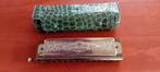 Mondharmonica , super chromonica, Gebruikt, Ophalen of Verzenden, Met koffer of doosje, C-mondharmonica