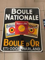 emaille reclame bord boule nationale, Verzenden, Nieuw, Reclamebord
