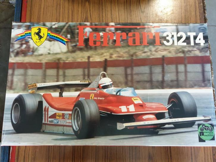 Protar ferrari 312 T4 1:12 Model 162P., Hobby en Vrije tijd, Modelbouw | Auto's en Voertuigen, Nieuw, Auto, Groter dan 1:32, Overige merken