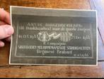 Nederlands NBS Stoottroepen foto plaquette Regiment Brabant, Verzamelen, Militaria | Tweede Wereldoorlog, Verzenden, Nederland