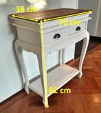 side table landelijk stijl Riviera Maison  sidetable 2 lades, Huis en Inrichting, Tafels | Sidetables, Ophalen, 50 tot 100 cm
