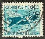 Mexico 1939 Malaria vaccin sg622 -27, Ophalen of Verzenden, Gestempeld, Midden-Amerika