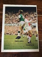 Voetbal poster Ajax Krol Feyenoord Wery 1970-1971, Verzamelen, Sportartikelen en Voetbal, Ophalen of Verzenden, Zo goed als nieuw
