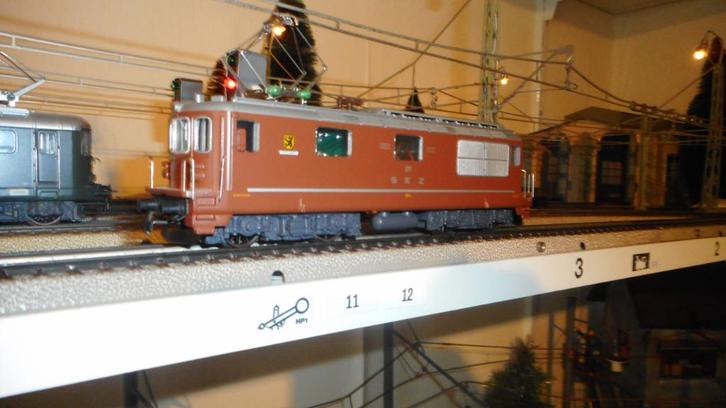 HAG 148 Zwitserse loc RE 4/4 v/d SEZ nr 177 , nieuw ,ovp ,ac, Hobby en Vrije tijd, Modeltreinen | H0, Nieuw, Locomotief, Wisselstroom