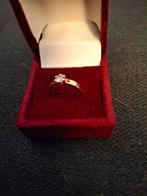 14 karaats ring, Ophalen of Verzenden, Zo goed als nieuw