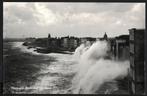 Vlissingen, Boulevard bij storm. 1969., Ophalen of Verzenden, 1960 tot 1980, Gelopen, Zeeland