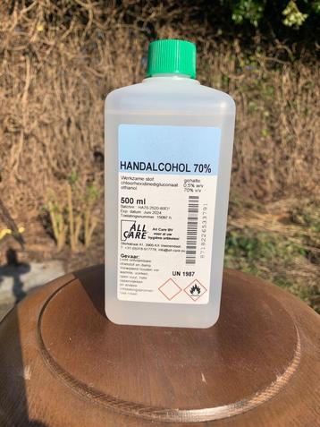 Hand- desinfectie alcohol 70% beschikbaar voor biedingen