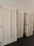 Shutters hout zeer mooie staat. Zie maatvoering, Huis en Inrichting, Ophalen, Wit, 150 tot 200 cm, Landelijk