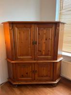 Tv kast grenen, Ophalen, Gebruikt, 100 tot 150 cm, 100 tot 150 cm