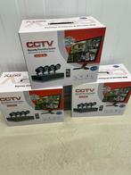 Nieuwe CCTV beveiligingscamera’s set, Audio, Tv en Foto, Videobewaking, Ophalen of Verzenden, Zo goed als nieuw