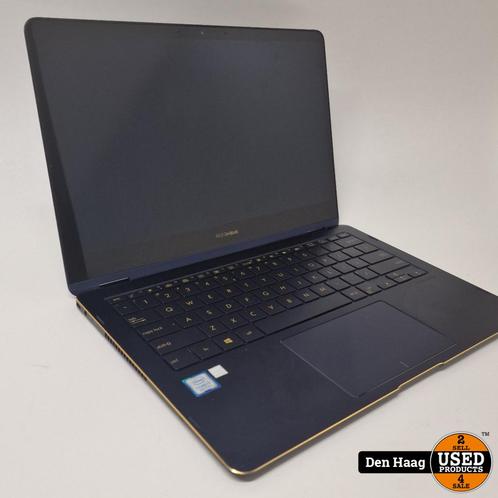 ASUS UX370 Zenbook Flip S i7 16GB 512GB 13Inch Blauw | Inc g, Computers en Software, Windows Laptops, Zo goed als nieuw