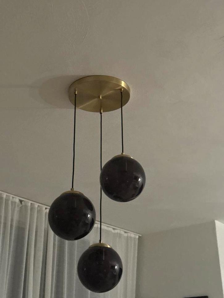 2x ZEN Lifestyle Lampen - Prachtige Design Lampen, Huis en Inrichting, Lampen | Hanglampen, Gebruikt, Minder dan 50 cm, Glas, Ophalen of Verzenden