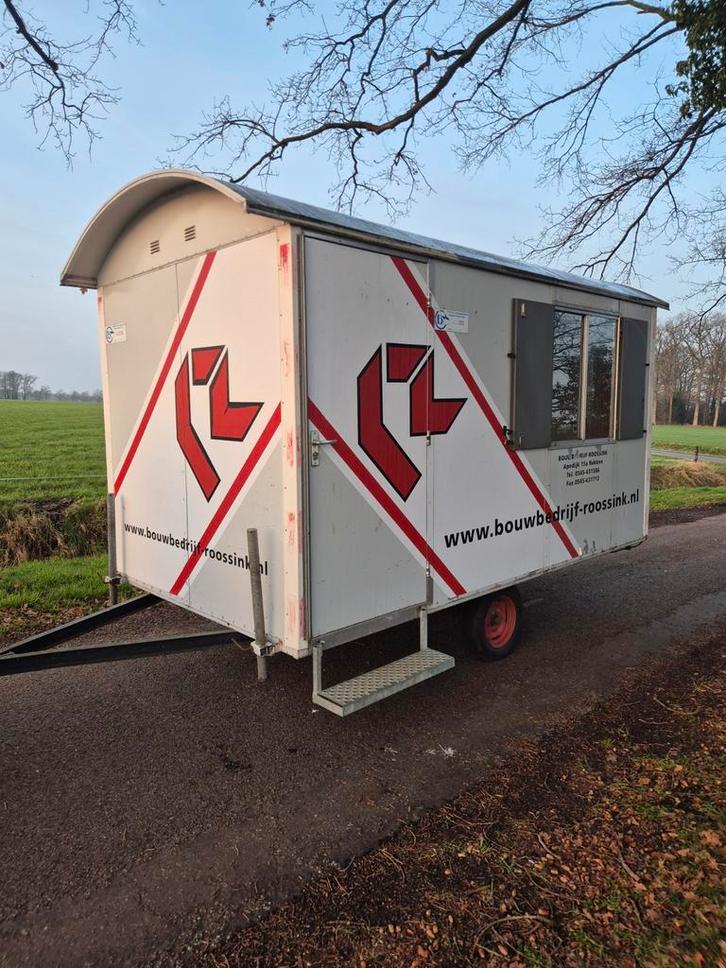 Nette Böhmer Schaftwagen Schaftkeet Bouwkeet Pipowagen Tiny, Doe-het-zelf en Verbouw, Bouwketen en Schaftketen, Ophalen of Verzenden