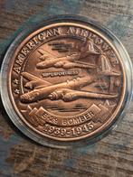 Amerikaanse Luchtmacht B-29 Bomber Herdenkingsmunt, Ophalen of Verzenden, Overige soorten, Amerika, Overige typen