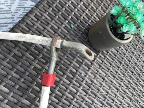 Extra lang kabelslot, staalkabel, kunststof mantel , 5 m, Motoren, Accessoires | Sloten, Gebruikt, Ophalen of Verzenden