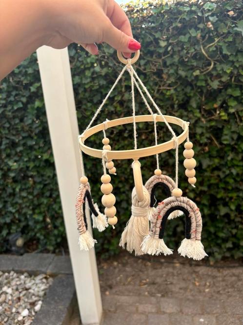 Babymobiel, macrame naturel, Kinderen en Baby's, Kinderkamer | Inrichting en Decoratie, Zo goed als nieuw, Overige typen, Ophalen of Verzenden