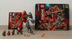 LEGO Ninjago 71720 Fire stone mech - Compleet met doos, Ophalen of Verzenden, Zo goed als nieuw, Complete set, Lego