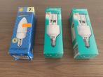 Spaarlampen - 3 stuks, 30 tot 60 watt, E14 (klein), Ophalen of Verzenden, Spaarlamp