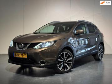 Nissan Qashqai 1.2 Tekna AUT /Clima/Cruise/LED/PANO/NAVI/360 beschikbaar voor biedingen