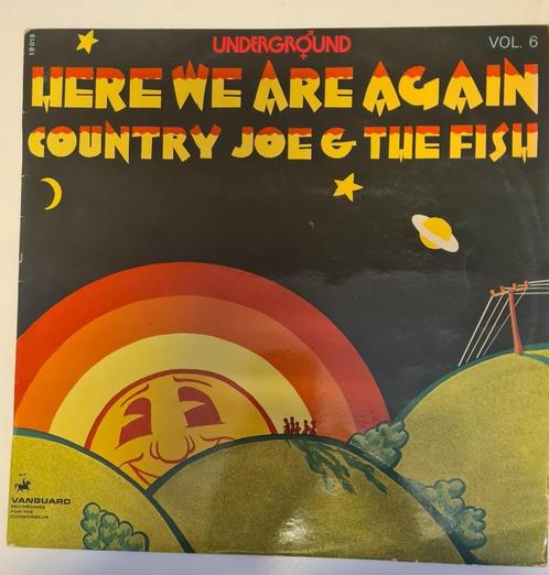 Country Joe & The Fish. Here we are again., Cd's en Dvd's, Vinyl | Pop, 1960 tot 1980, 12 inch, Ophalen of Verzenden