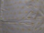 NIEUWE lap katoen wit met gele bloemetjes, Nieuw, 30 tot 200 cm, Ophalen of Verzenden, 120 cm of meer