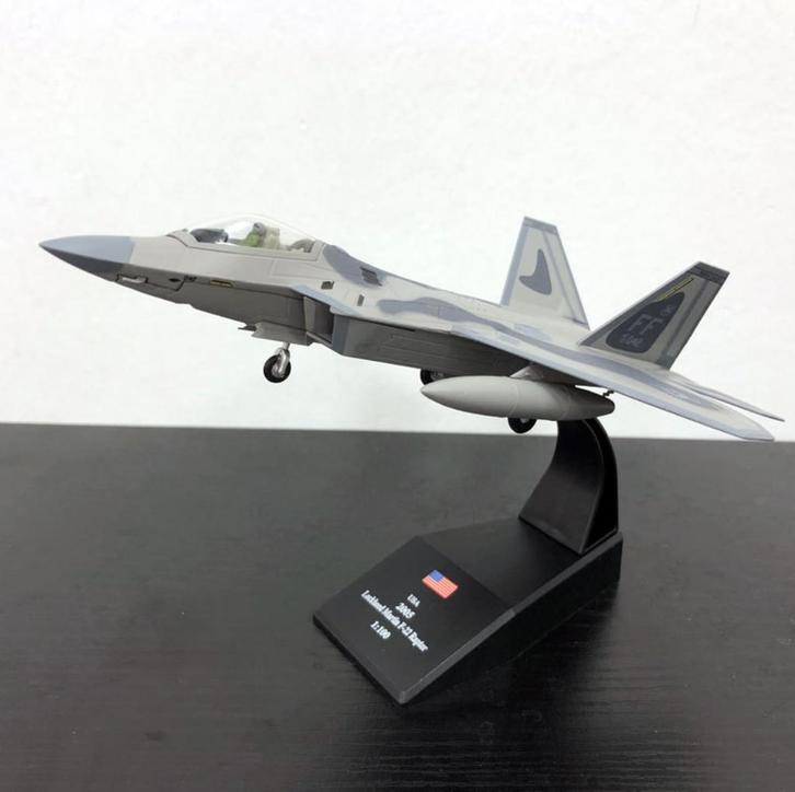 F-22 Raptor Fighter USA Model Vliegtuig / Modelvliegtuig F22, Hobby en Vrije tijd, Modelbouw | Vliegtuigen en Helikopters, Nieuw