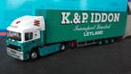 Erf EC step frame Curtainside Iddon transport 1:50 Corgi Pol, Verzenden, Nieuw, Bus of Vrachtwagen, Corgi