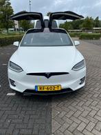 Tesla Model X 100D 6-pers 2017 Wit ACCU 87.1%, Auto's, Automaat, Model X, Zwart, 2433 kg