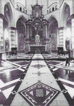 Pa6 ongelopen ansichtkaart parochiekerk st petrus oirschot, Ophalen of Verzenden, 1920 tot 1940, Ongelopen, Noord-Brabant