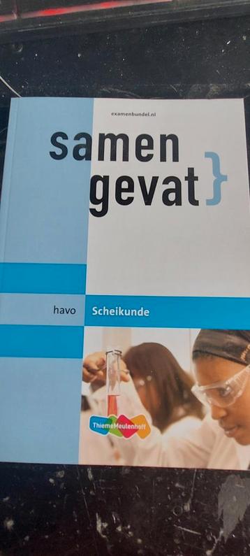 Examenbundel Samengevat Havo SCHEIKUNDE (ISBN 9789006112559) beschikbaar voor biedingen