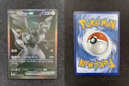 1x Zekrom EX - Black Bolt (BLK 172) S&V Pokemon NM!, Hobby en Vrije tijd, Verzamelkaartspellen | Pokémon, Nieuw, Losse kaart, Foil