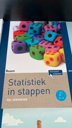 Statistiek in stappen, Boeken, Studieboeken en Cursussen, Ophalen of Verzenden, Zo goed als nieuw