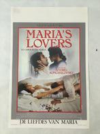 MARIA'S LOVERS   Filmposter  36-54 cm, Deurposter of groter, Ophalen of Verzenden, Film en Tv, Rechthoekig Staand